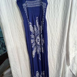 Spaghetti strap stretch elastic top boho style